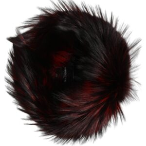 Red Fox Mink Fur Womens Bucket Capello Hat