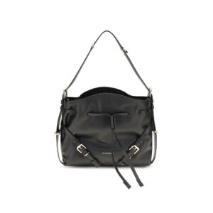 Black Calf Leather Bos Taurus Backet Bag