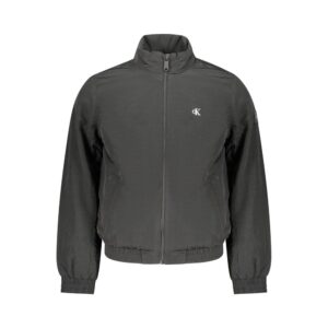 Black Poliammide Men's Jacket