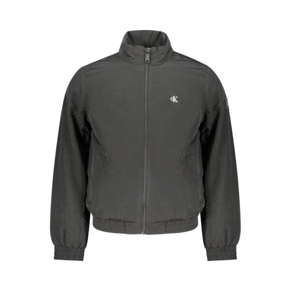 Black Poliammide Men’s Jacket