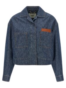 Blue Cotton Denim Jacket