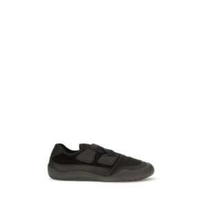 Black Calf Leather Bos Taurus Athletic Sneakers