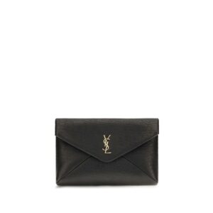 Black Lamb Ovis Aries Clutch Bag - Jag Couture London