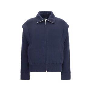 Blue Wool Oves Aries Bomber