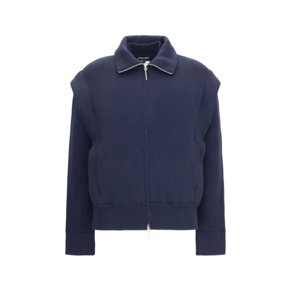 Blue Wool Oves Aries Bomber