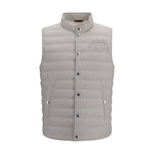 White Polyester Coat