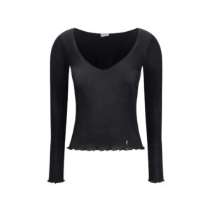Black Silk Blouse