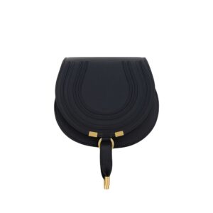 Black Calf Leather Bos Taurus Shoulder Bag - Jag Couture London