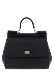 Black Calfskin Handbag