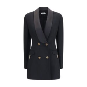 Black Wool Oves Aries Blazer