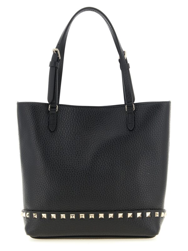 Black Calfskin Shoulder Bag