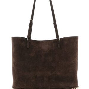 Brown Calfskin Shoulder Bag - Jag Couture London