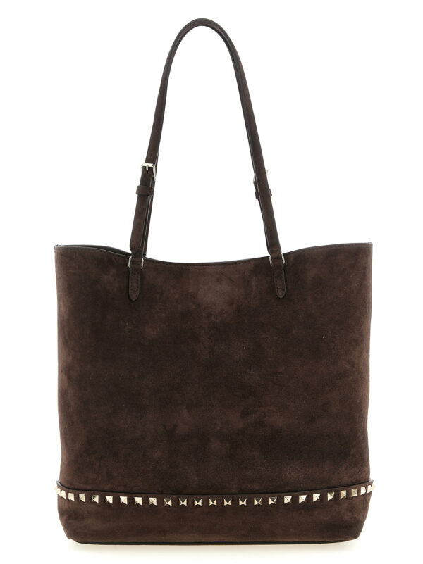 Brown Calfskin Shoulder Bag