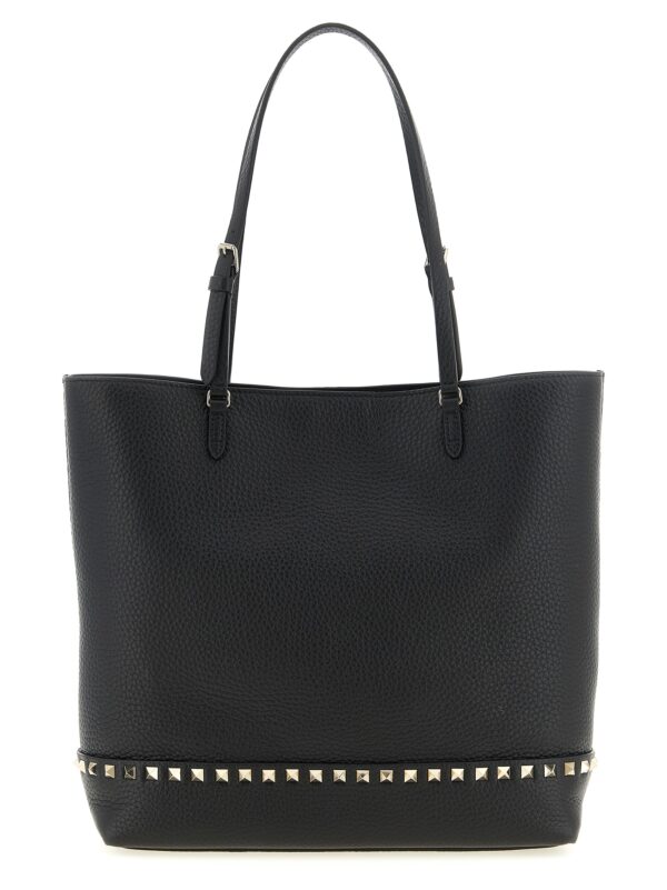 Black Calfskin Shoulder Bag