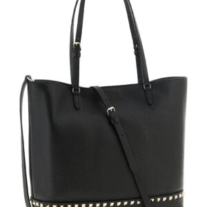 Black Calfskin Shoulder Bag - Jag Couture London