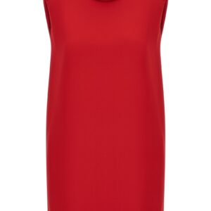 Multicolor Silk Short Dress
