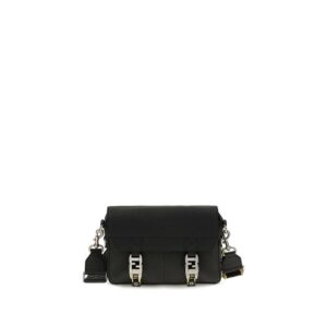 Black Calf Leather Bos Taurus Shoulder Bag