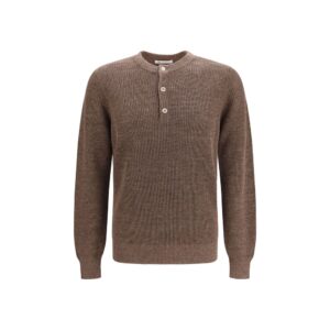 Brown Linen Sweatshirt