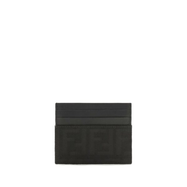 Black Polyester Wallet