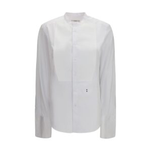 White Cotton Dress Shirt