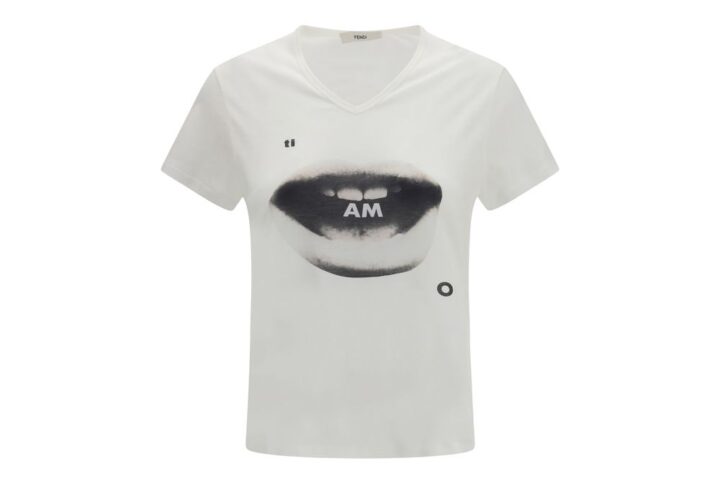 White Cotton T-Shirt | Jag Couture London – New York