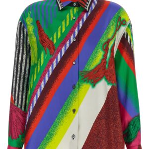 Multicolor Silk Blouse