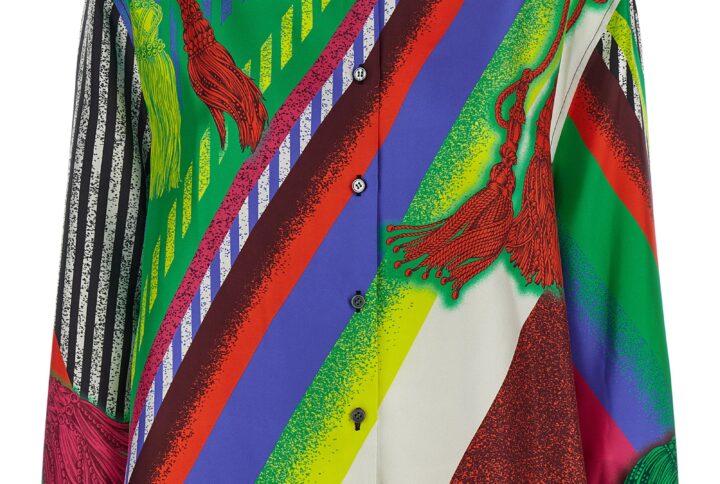 Multicolor Silk Blouse | Jag Couture London – New York