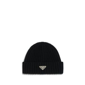 Black Wool Oves Aries Beanie