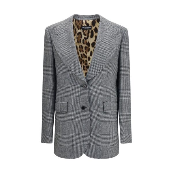 Gray Wool Oves Aries Blazer
