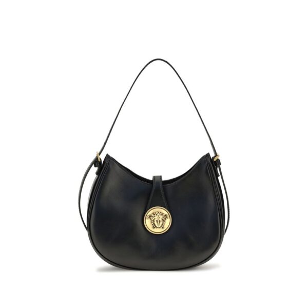 Black Calf Leather Bos Taurus Shoulder Bag
