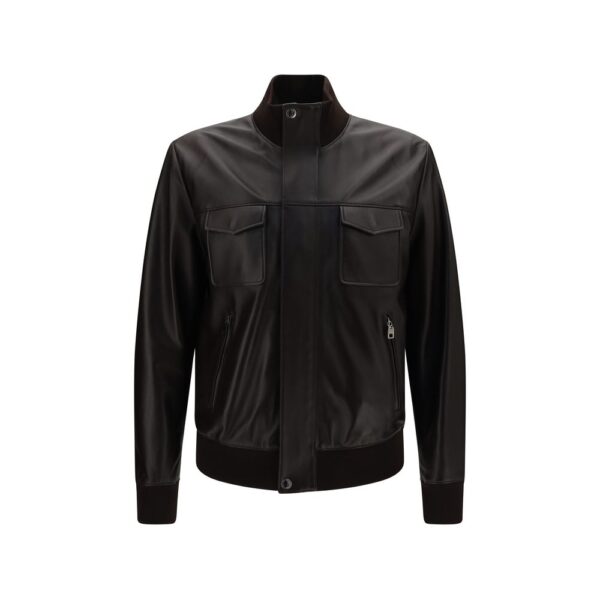 Brown Lamb Ovis Aries Bomber