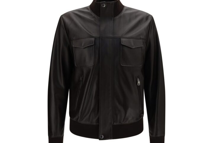 Brown Lamb Ovis Aries Bomber | Jag Couture London – New York