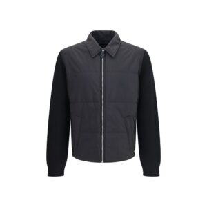 Black Wool Oves Aries Full-Length Jacket