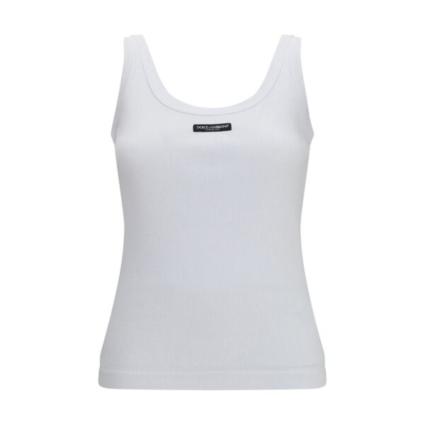 White Cotton Tank Tops