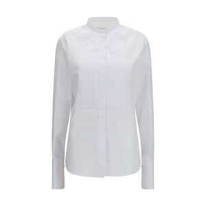 White Cotton Dress Shirt