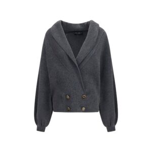 Gray Wool Oves Aries Cardigan
