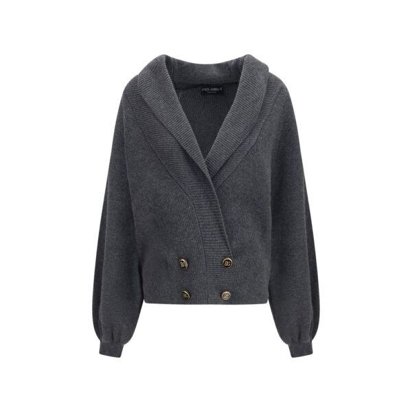 Gray Wool Oves Aries Cardigan