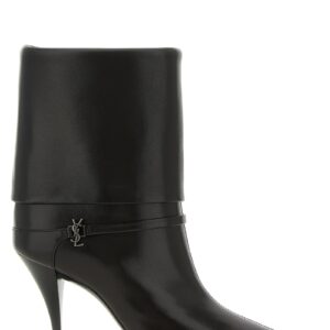 Brown Lamb Leather Ankle Boots