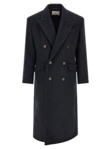 Blue Wool Coat