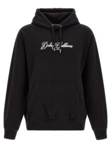Black Cotton Sweatshirt
