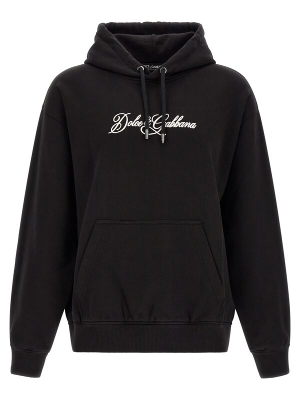 Black Cotton Sweatshirt