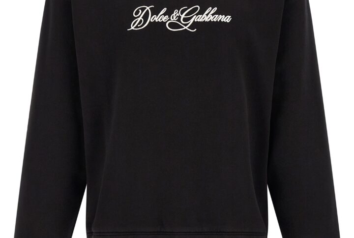 Black Cotton Sweatshirt | Jag Couture London – New York