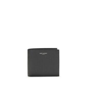 Black Calf Leather Bos Taurus Wallet - Jag Couture London