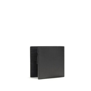Black Calf Leather Bos Taurus Wallet - Jag Couture London