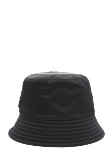Black Nylon Bucket Hat