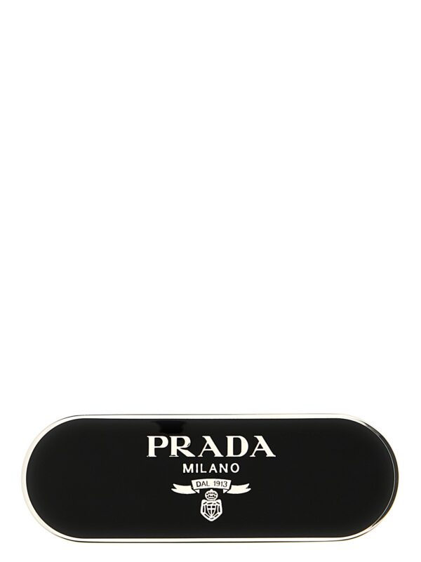 Black Stainless Steel Hair Clip