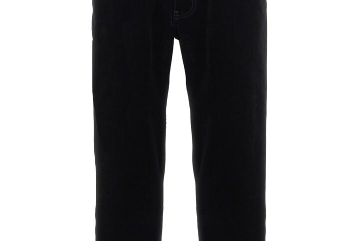 Black Cotton Casual Pants | Jag Couture London – New York