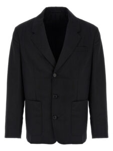 Black Virgin Wool Blazer