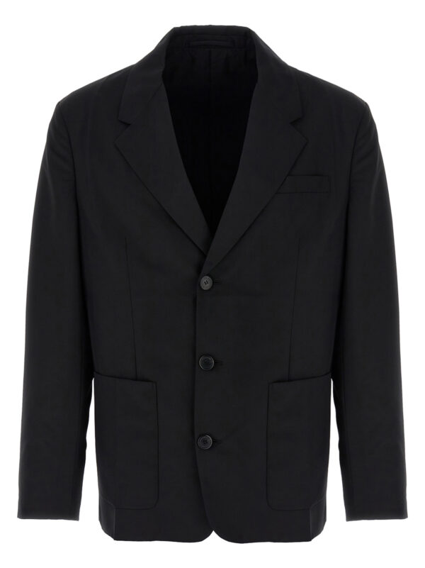 Black Virgin Wool Blazer