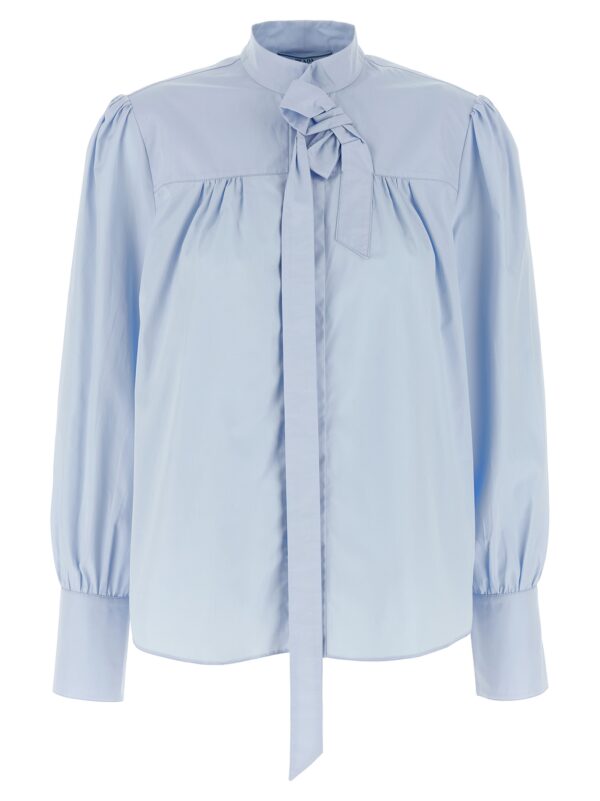 Blue Cotton Blouse